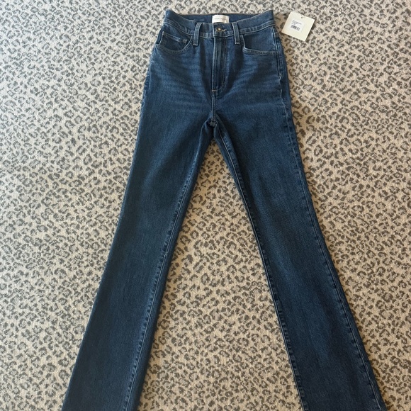 Favorite Daughter Valentina Super High Rise Slim Mini Bootcut Woodside Size 24 - Picture 4 of 4